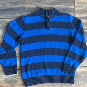 Boys 1/4 zip casual sweater